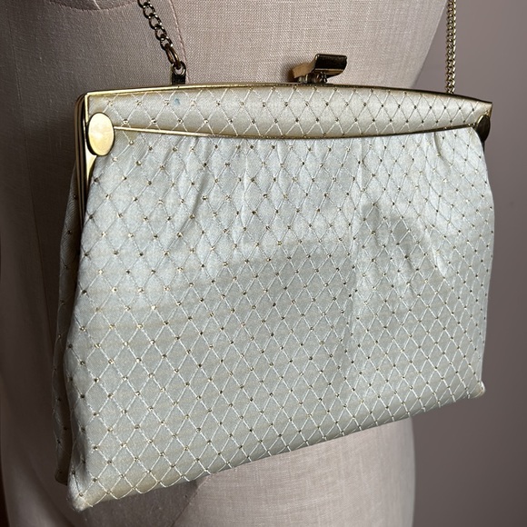 Vintage Ivory Gold Small Clutch “ Mardane” - Picture 3 of 11